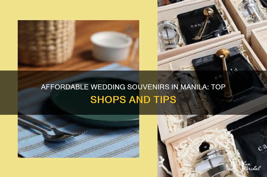 where to buy cheap wedding souvenirs in manila