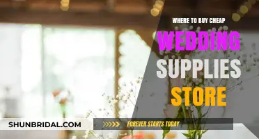 Affordable Wedding Supplies: Top Stores for Budget-Friendly Decor & Essentials