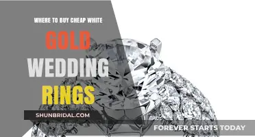 White Gold Wedding Rings: Affordable Options for Your Big Day