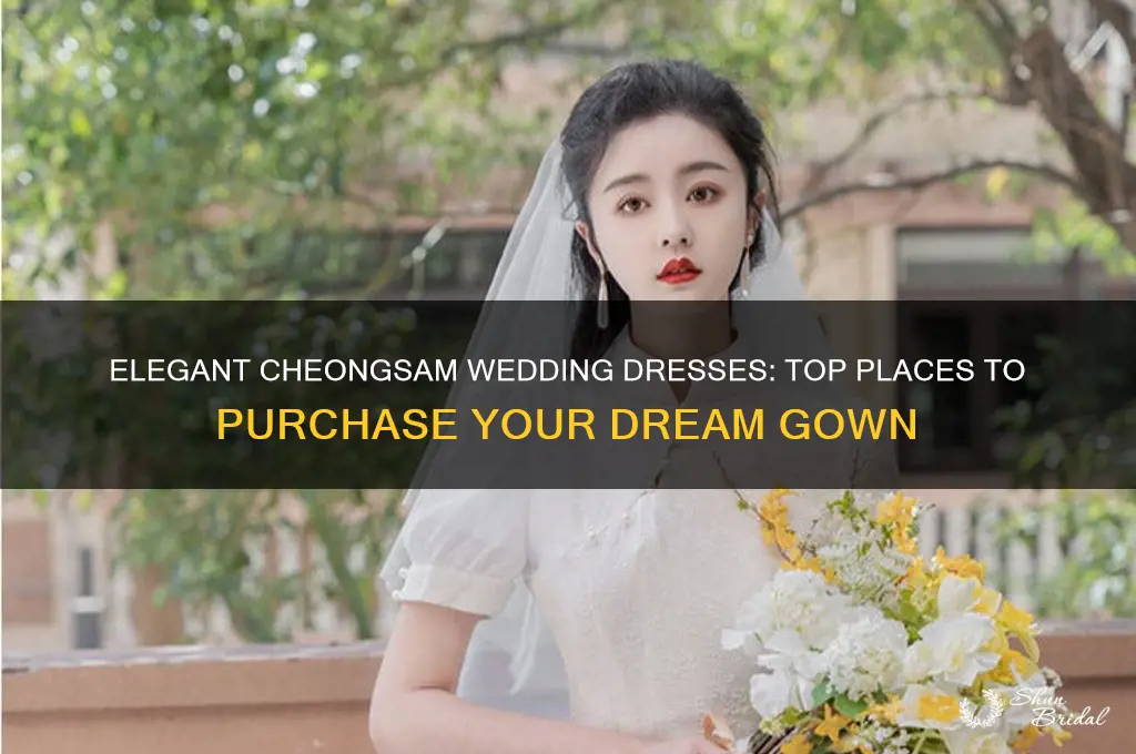where to buy cheongsam wedding