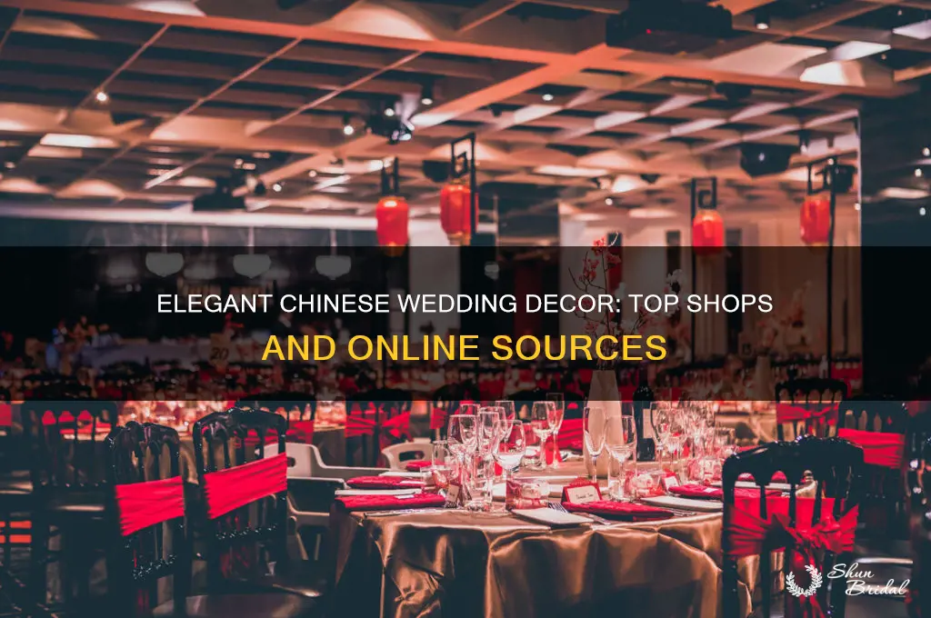where to buy chinese wedding decorations