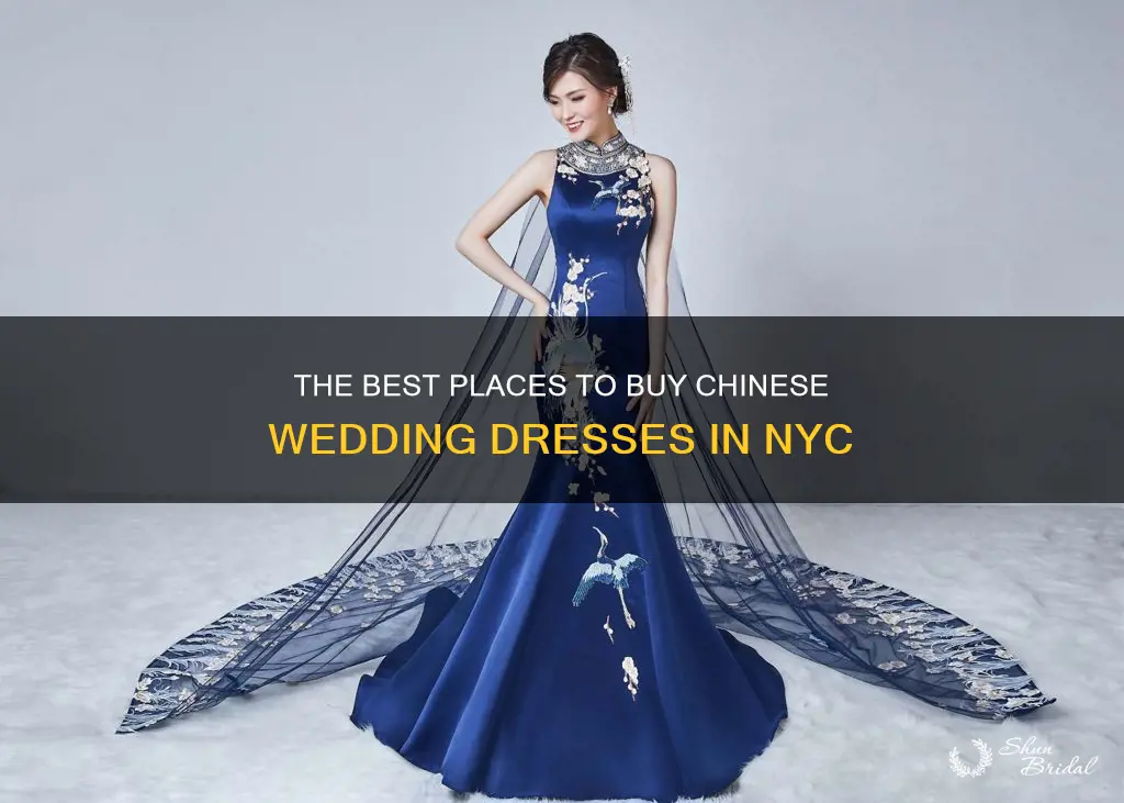 where to buy chinese wedding dresses nyc