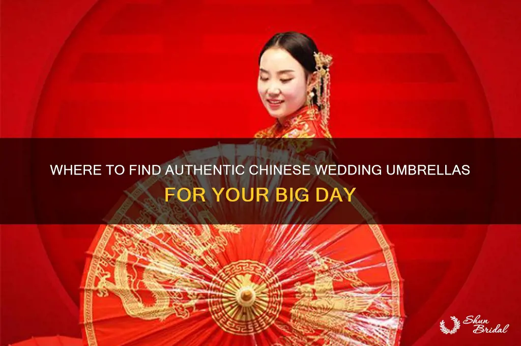 where to buy chinese wedding umbrella