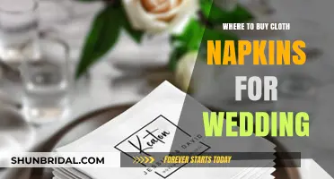 Elegant Wedding Cloth Napkins: Top Retailers and Online Sources
