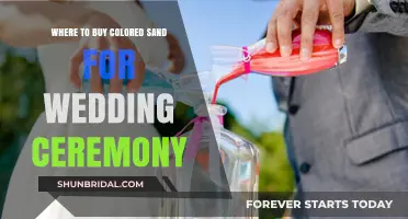 Best Places to Buy Colored Sand for Your Wedding Unity Ceremony
