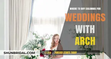 Elegant Wedding Arches and Columns: Top Buying Options for Your Big Day