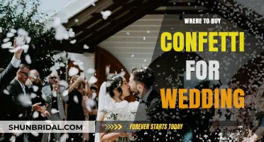 Top Confetti Shopping Spots for Your Dream Wedding Celebration