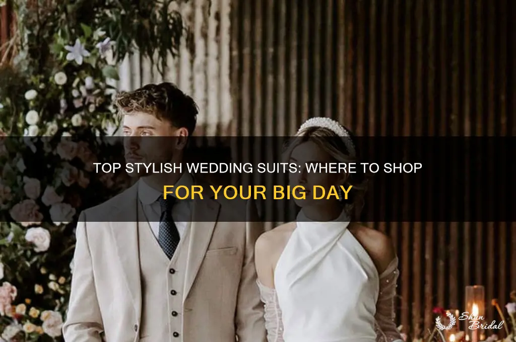 where to buy cool wedding suits
