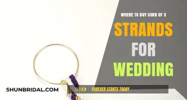 Where to Buy a Cord of Three Strands for Your Wedding Ceremony