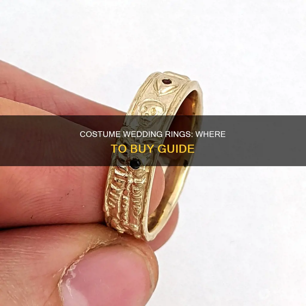 where to buy costume wedding rings