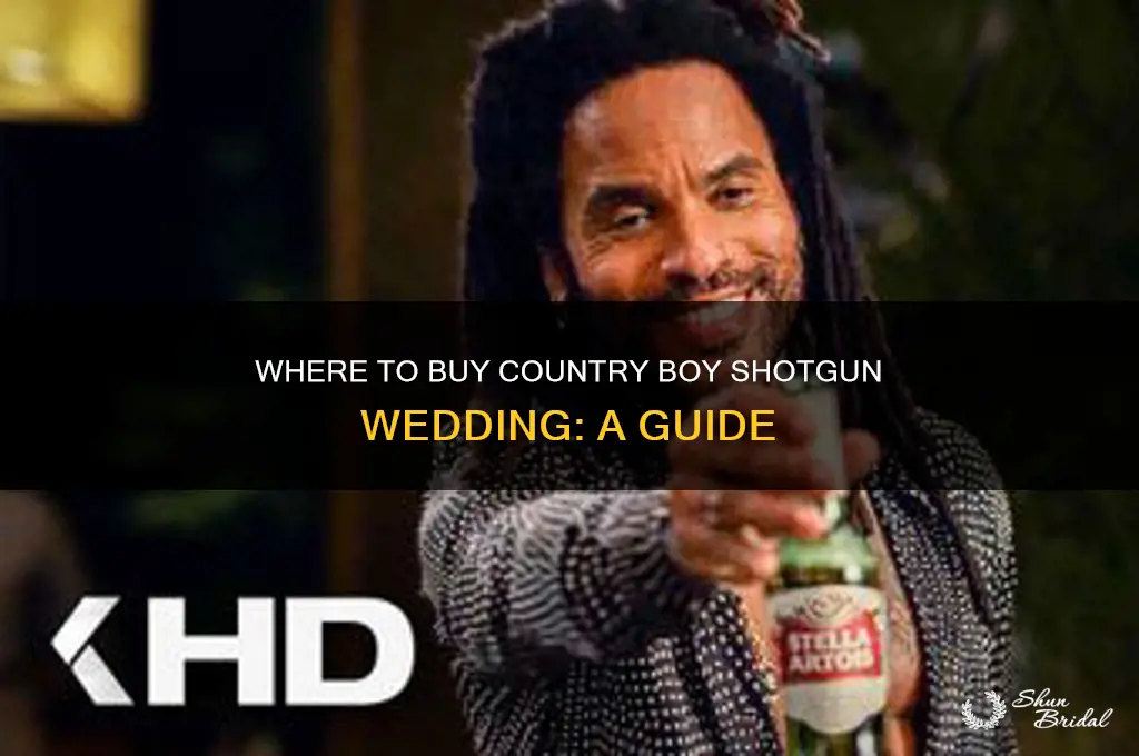 where to buy country boy shotgun wedding