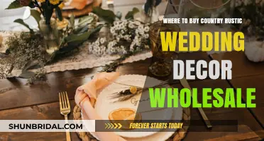 Wholesale Country Rustic Wedding Decor: Top Suppliers for Your Big Day