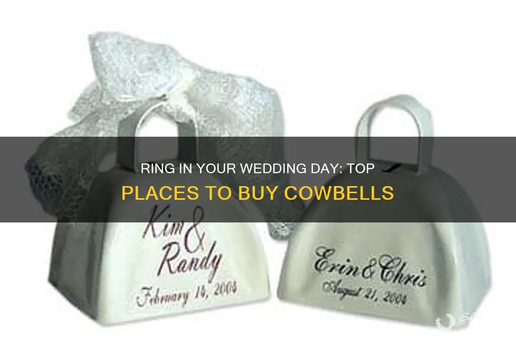 where to buy cowbells for wedding