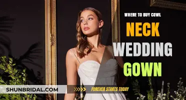 Elegant Cowl Neck Wedding Gowns: Top Retailers and Boutiques to Explore