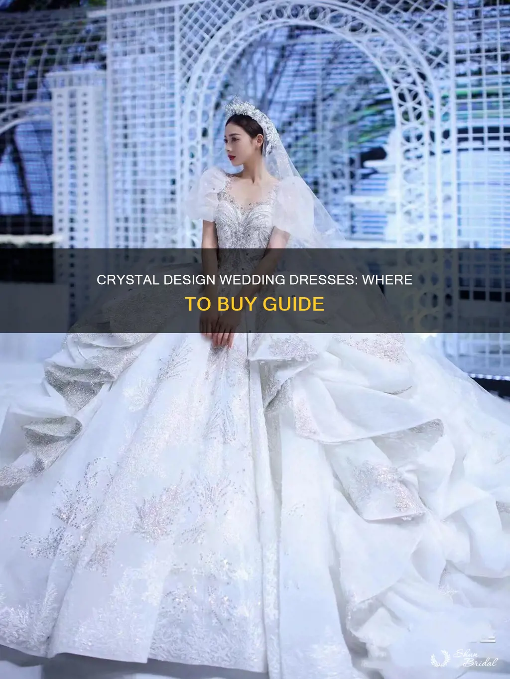 where to buy crystal design wedding dresses