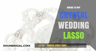 Where to Buy a Crystal Wedding Lasso: Top Retailers and Tips