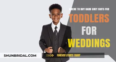Elegant Toddler Dark Grey Suits: Top Wedding Outfit Shopping Guide