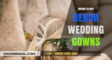 Unique Denim Wedding Gowns: Top Retailers for Your Perfect Dress