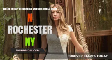 Rochester NY: Detachable Wedding Dress Trains