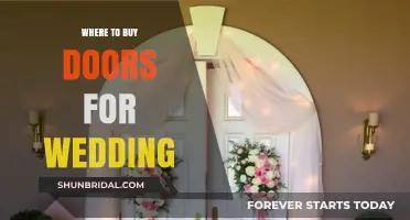 Elegant Wedding Doors: Top Places to Purchase Your Dream Entrance