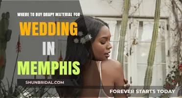 Best Places to Buy Drapey Wedding Fabric in Memphis, TN