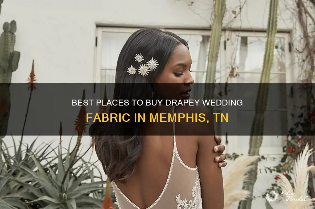 where to buy drapy material for wedding in memphis