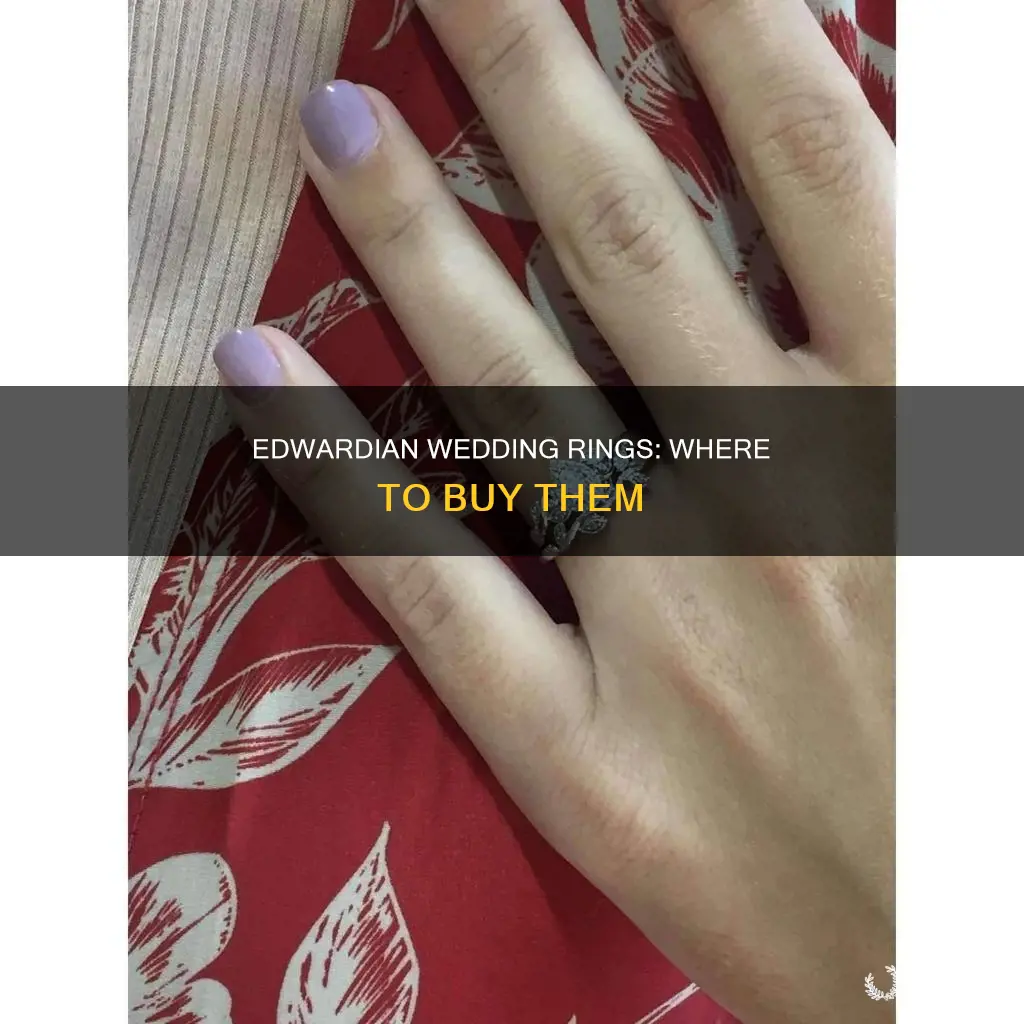 where to buy edwardian wedding rings