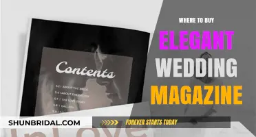 Elegant Wedding Magazine: Top Retailers and Online Sources for Purchase