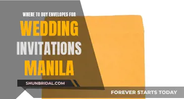 Manila's Best Stores for Wedding Invitation Envelopes