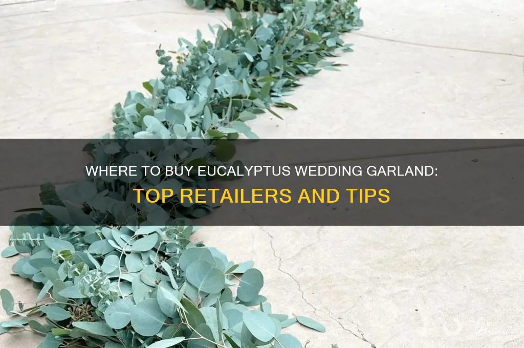 where to buy euclyptous wedding garland