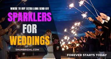 Extra-Long Sparklers for Wedding Send-Offs: Where to Buy?