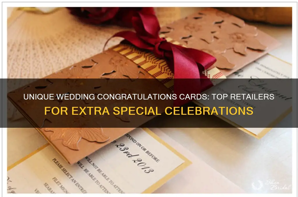 where to buy extra special wedding congratulations cards
