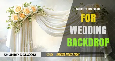 Top Fabric Sources for Stunning Wedding Backdrop Creations