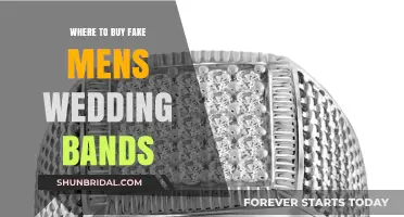 Affordable Alternatives: Where to Buy Fake Men's Wedding Bands