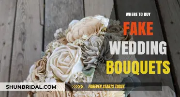 Where to Buy Fake Wedding Bouquets: Top Online and Local Shops