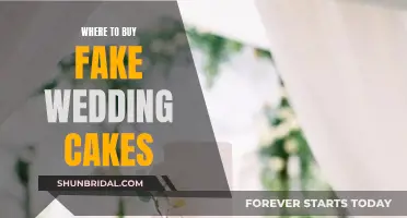 Purchasing Fake Wedding Cakes: Where to Buy Them