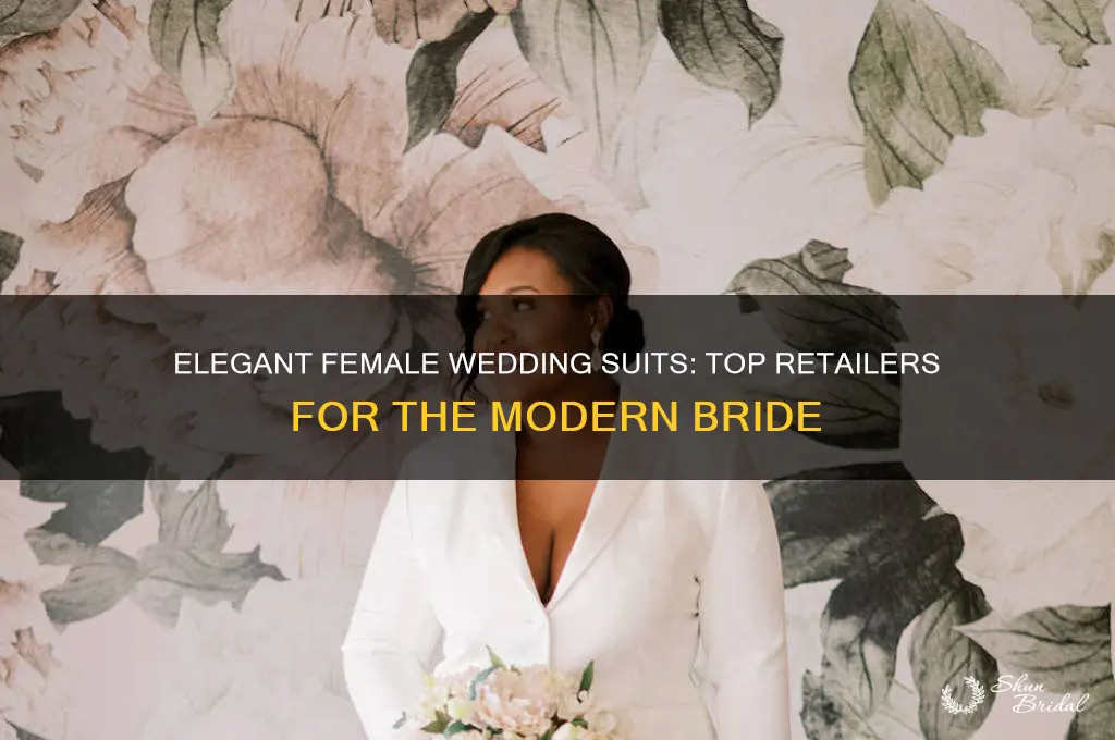 where to buy female wedding suits