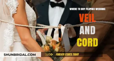 Where to Buy Filipino Wedding Veil and Cord: A Guide