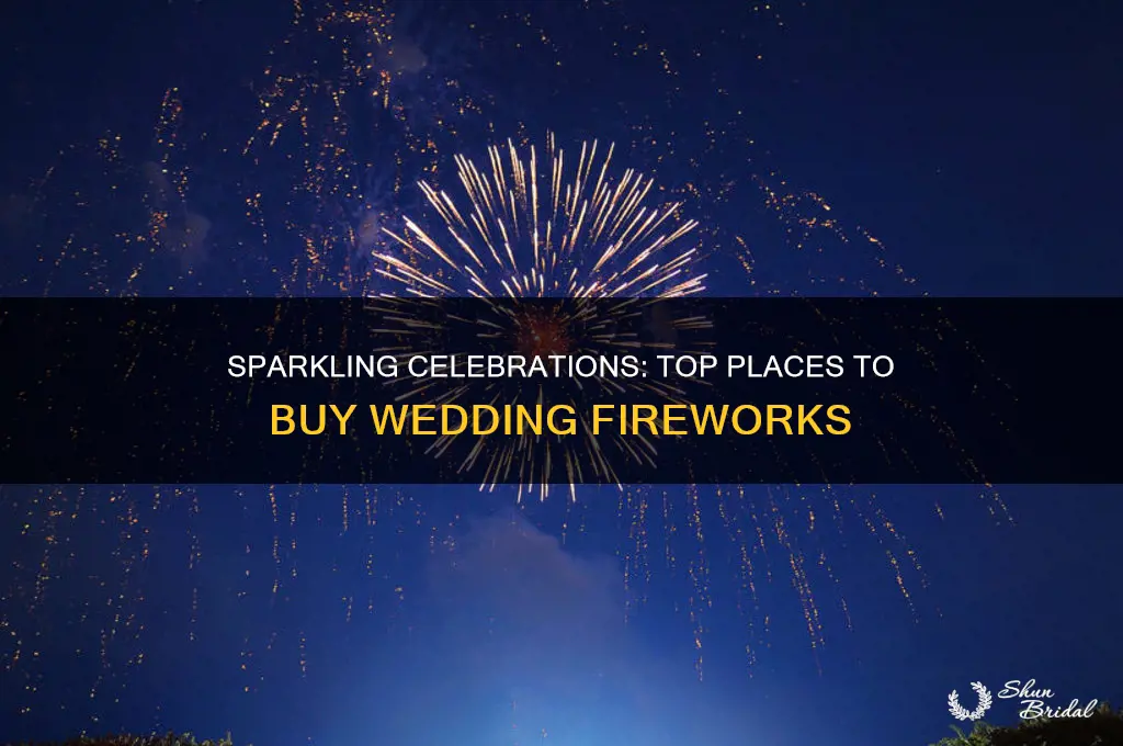 where to buy fireworks for wedding