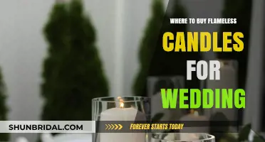 Best Places to Buy Flameless Candles for Your Wedding Decor