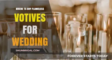 Best Places to Buy Flameless Votives for Your Wedding Decor