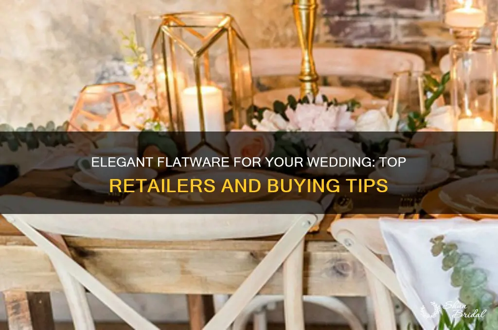 where to buy flatware for wedding