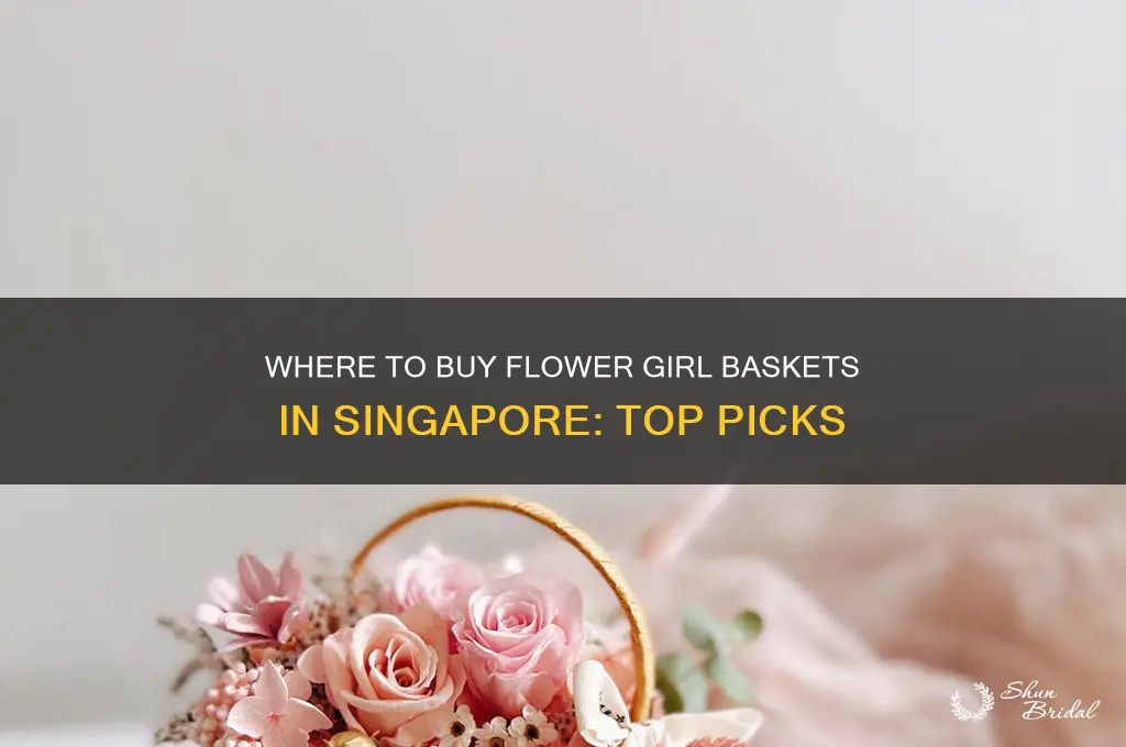 where to buy flower girl basket in singapore
