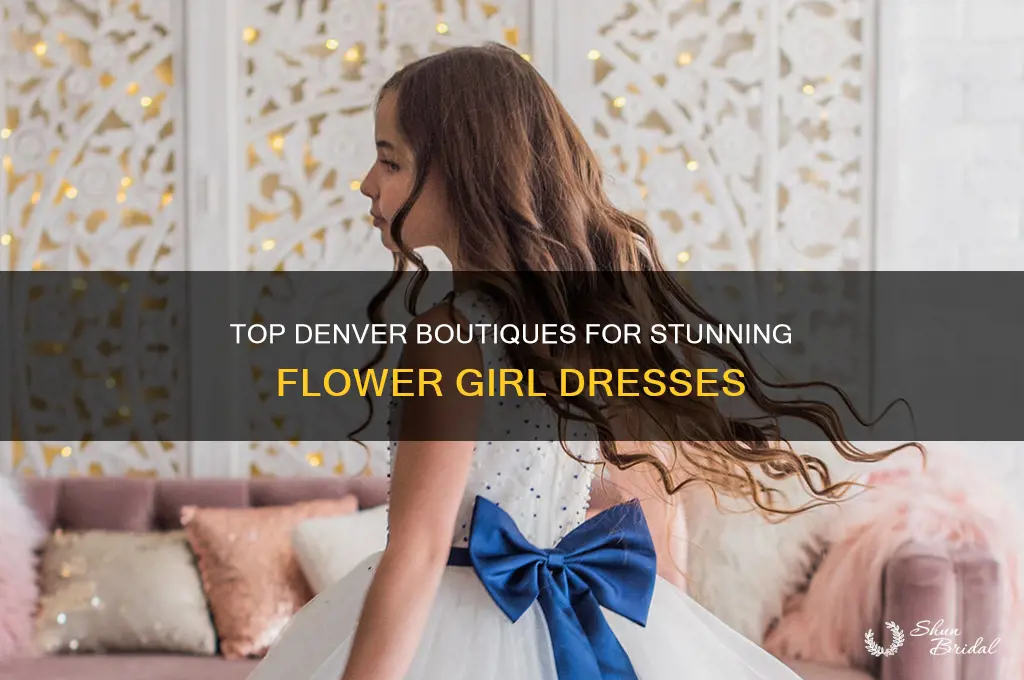 where to buy flower girl dresses denver