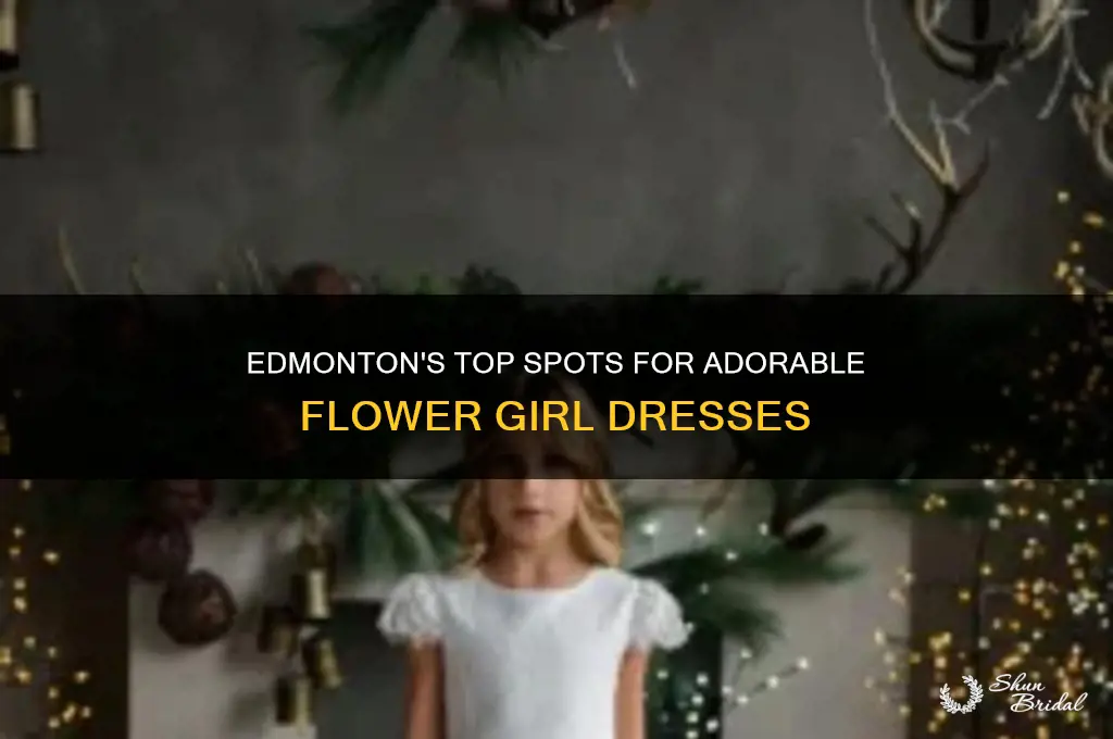 where to buy flower girl dresses in edmonton