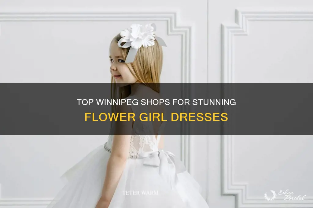 where to buy flower girl dresses in winnipeg