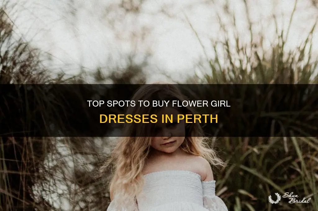 where to buy flower girl dresses perth