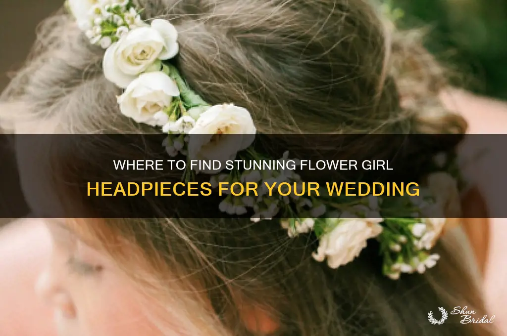 where to buy flower girl headpieces