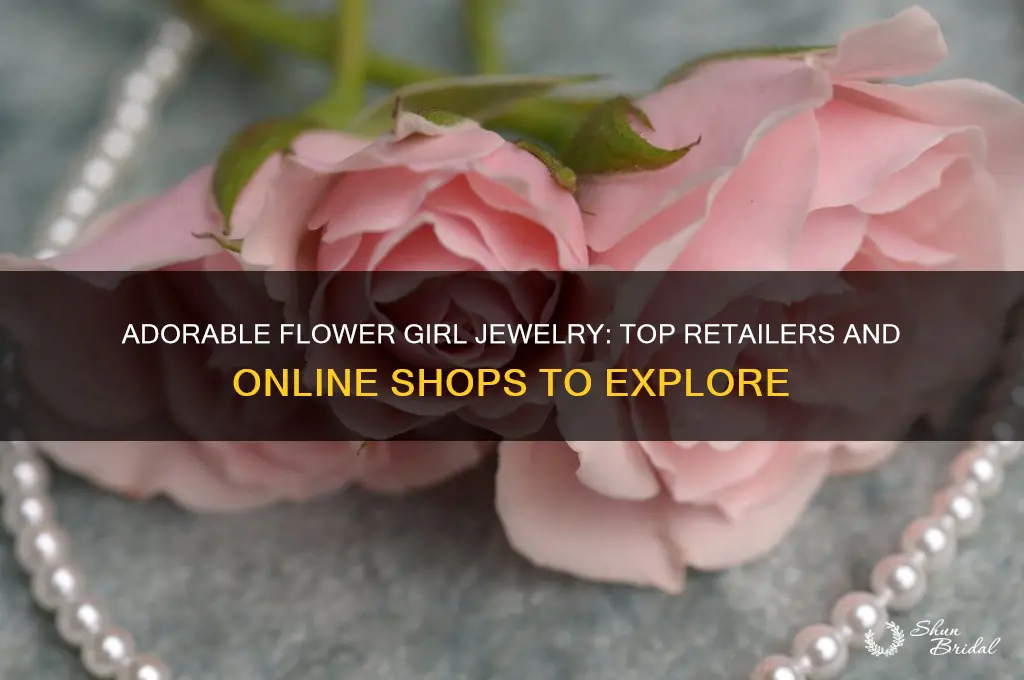 where to buy flower girl jewelry