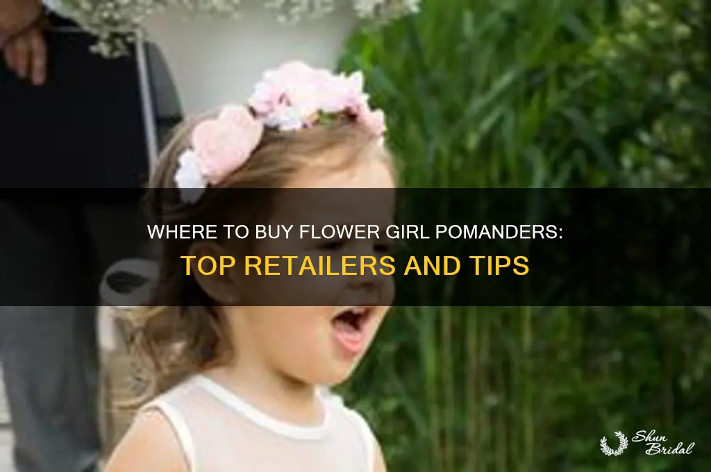 where to buy flower girl pomander